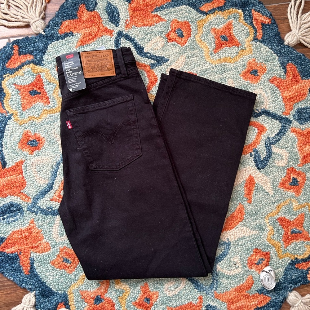 Levi’s ribcage straight jeans